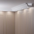 7 Meter + 2 Innenecken und 1 Endklappe Profil für indirekte Beleuchtung XPS OL-30
